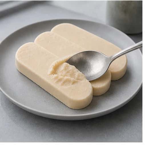 Step 5: Rest the selected bar at room temperature for 5 to 10 minutes, until it dents easily rather than feeling rock-hard. Return the unused bars to the freezer immediately.